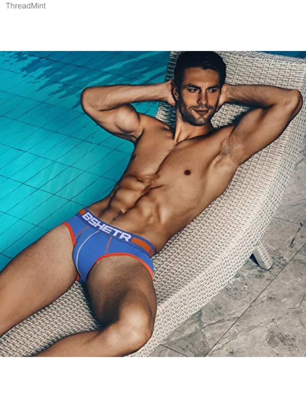 Men's Cotton Briefs 5-Pack Low Rise Soft Underwear Breathable Everyday
